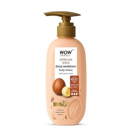 WOW Skin Science Shea Butter With Lactic Acid Body Lotion