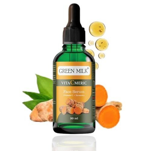 Green Milk VitaCmeric Face Serum with Vitamin C, Turmeric & Niacinamide