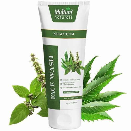 Multani Naturals Neem & Tulsi Face Wash