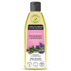 s3 Soulflower Rosemary Lavender Hair Oil For Healthy Hair